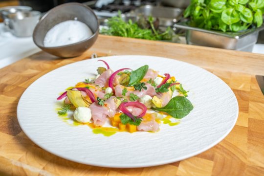 Fisch Rezept Ceviche vom Fisch aus Tirol.